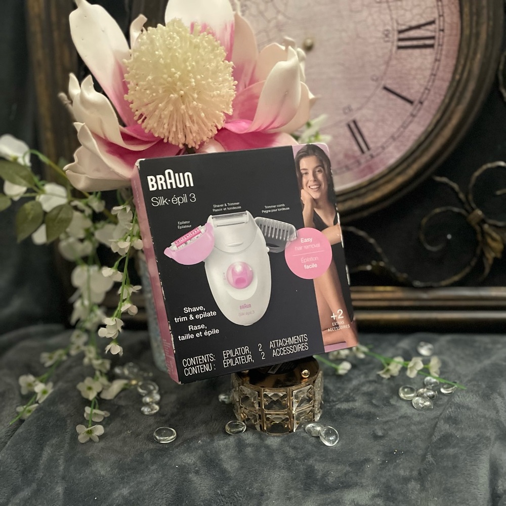 ⚡️2/$50⚡️🎀✂️NWT BRAUN SILK EPIL 3✂️🎀 - Picture 3 of 6